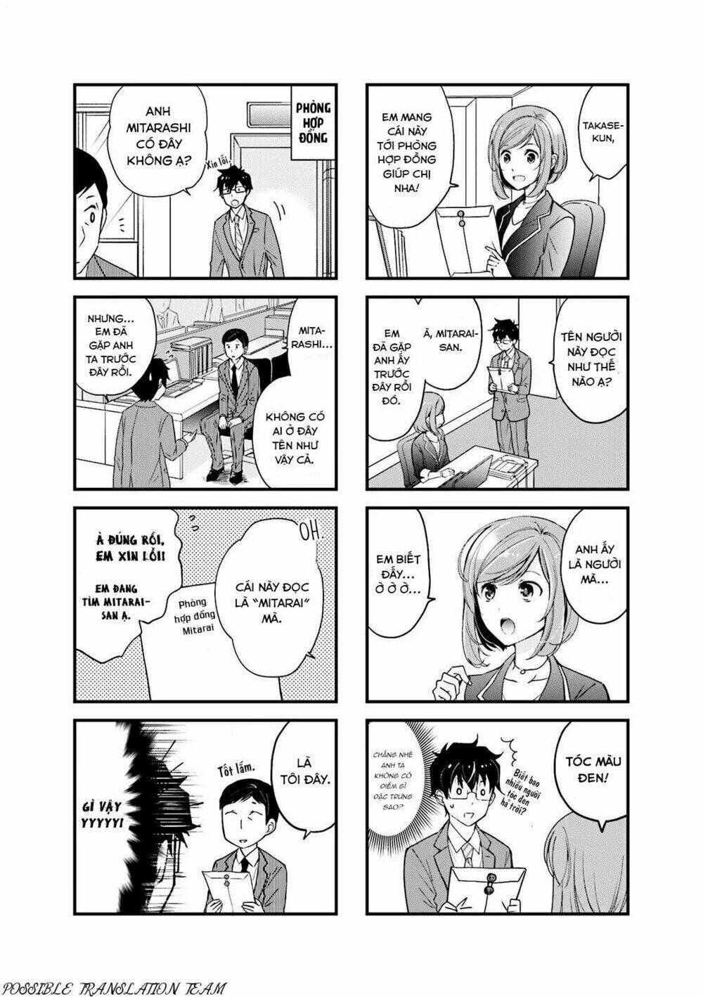 senpai nhỏ nhắn của tôi rất dễ thương chapter 8 3