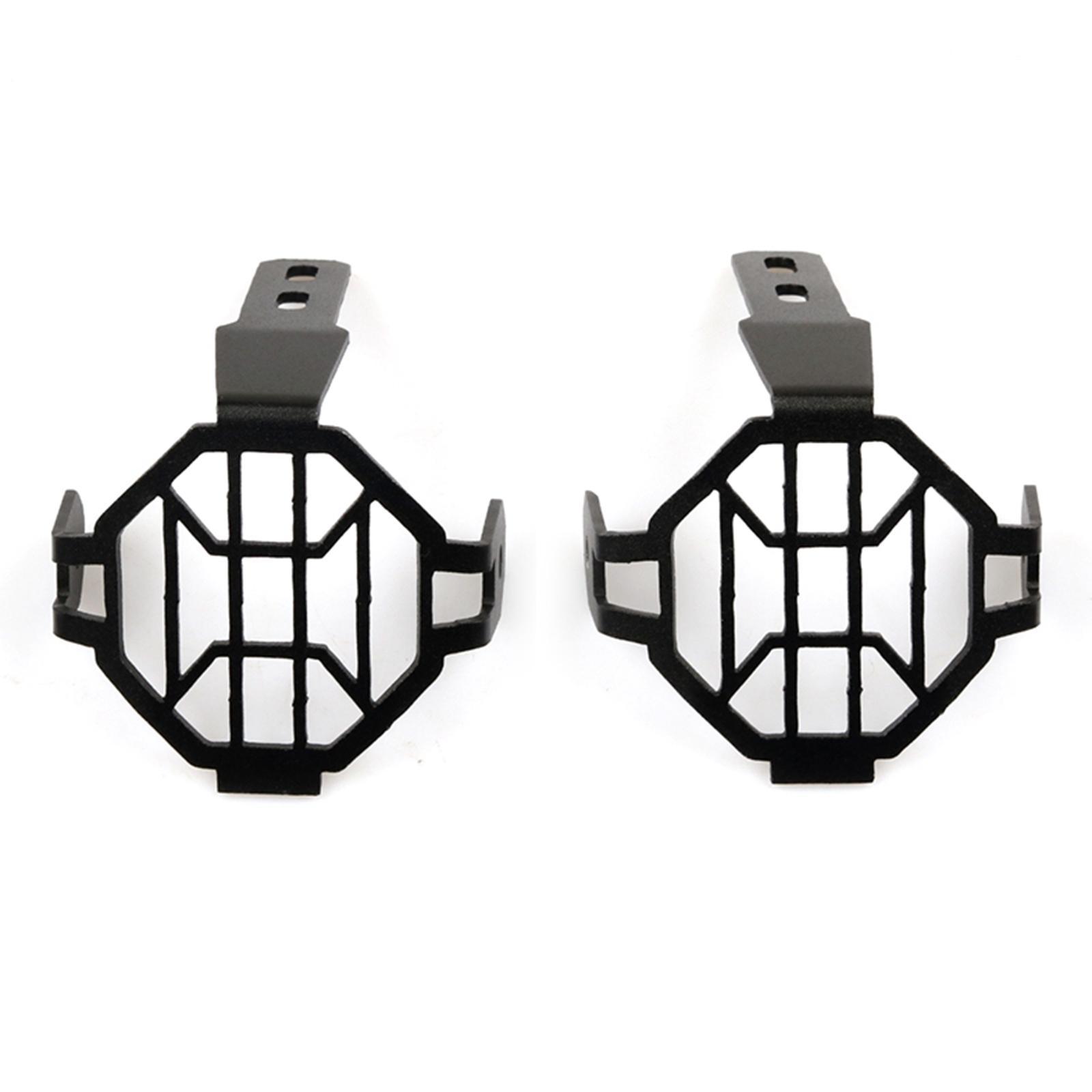 2x Motorcycle Fog Lights Lamp Protector Guards Cover for    ADV