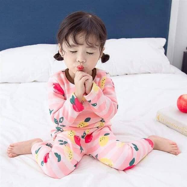 Bộ dài tay nỉ bông cho bé