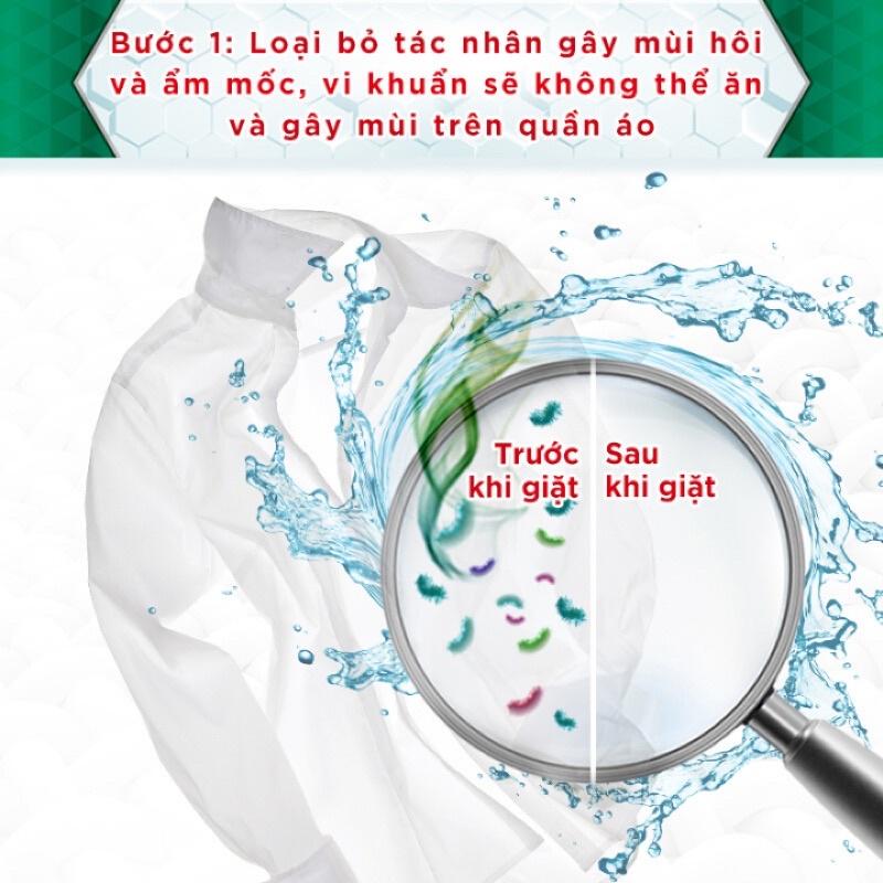 Combo Nước Giặt Ariel Đậm Đặc Dạng Túi 2,3L + Nước Xả Vải Downy Đam Mê Dạng Túi 2.2L
