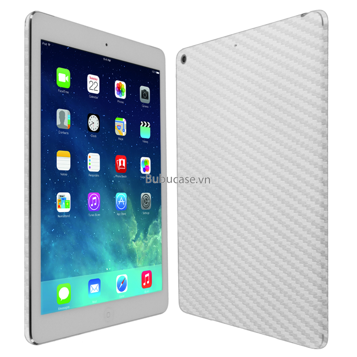 Miếng Phim Dán Bảo Vệ Mặt Sau Dành Cho Ipad Vân Carbon Air 1/2 - Air 4/5 - Gen 7/8/9/10 - Pro 11/ 12.9 M1 M2 - Mini 6