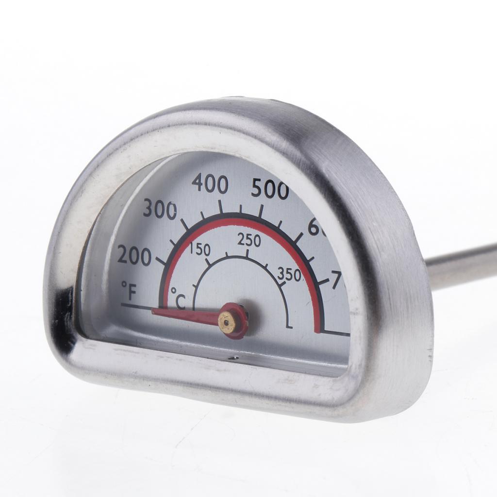 3xPrecise Semicircle Oven Monitoring Thermometer BBQ Cooking Thermometer Gauge