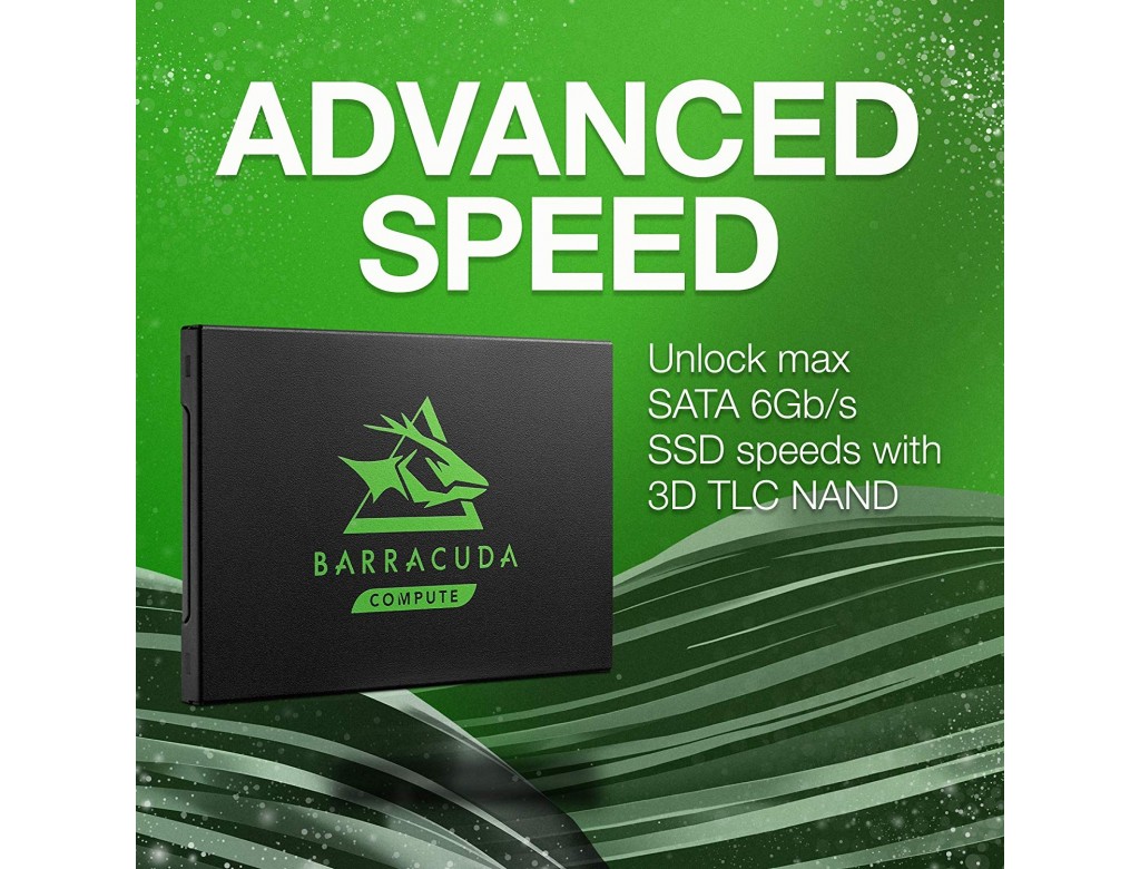 Ổ cứng SSD Seagate BarraCuda 120 SATA 500GB ZA500CM1A003 - Hàng Chính Hãng