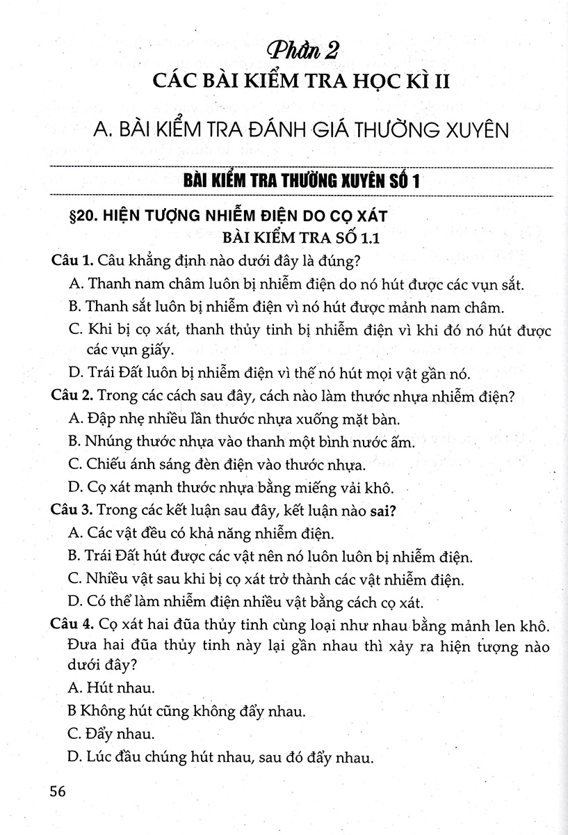 Đề Kiểm Tra, Đánh Giá Vật Lí 8 - Khoa Học Tự Nhiên (Bám Sát SGK Kết Nối Tri Thức Với Cuộc Sống) _HA