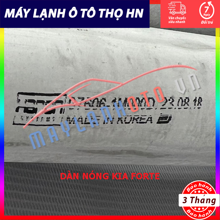Dàn nóng Kia Forte hàng xịn Hàn Quốc