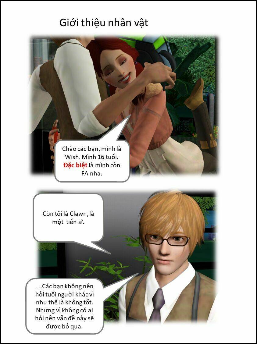 truyện sims: trở về thời đi học chapter 1 8