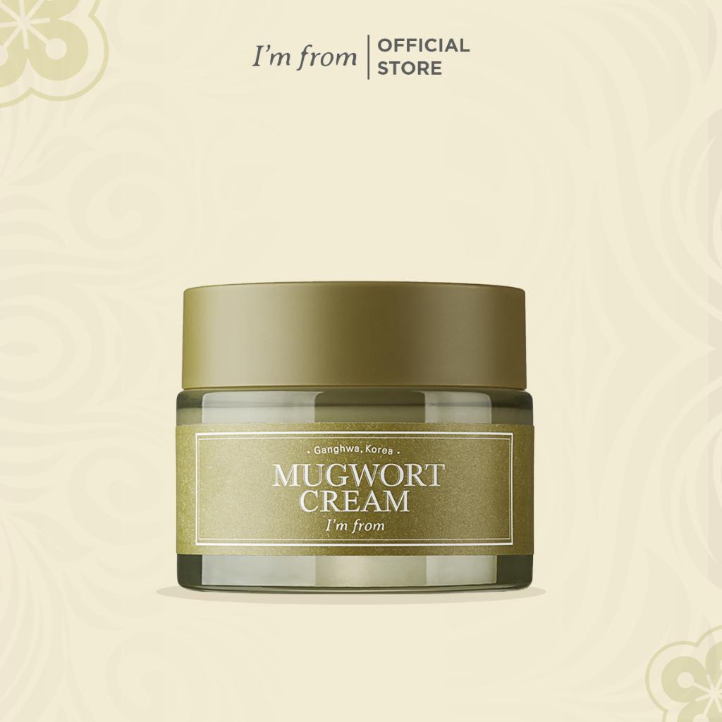 Combo I'm From Kem dưỡng Mugwort Cream 50g + I'm From Tinh chất Mugwort Essence 160ml