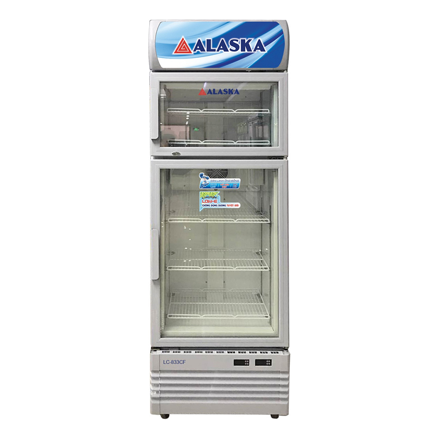 Tủ Mát Alaska LC-833CF (425L) - Hàng chính hãng