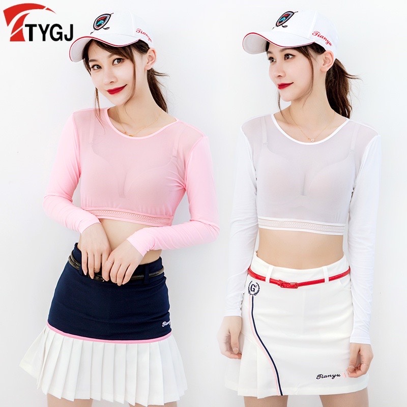 ￼Áo chống nắng golf - áo golf nữ mới nhất - TYGJ 2023