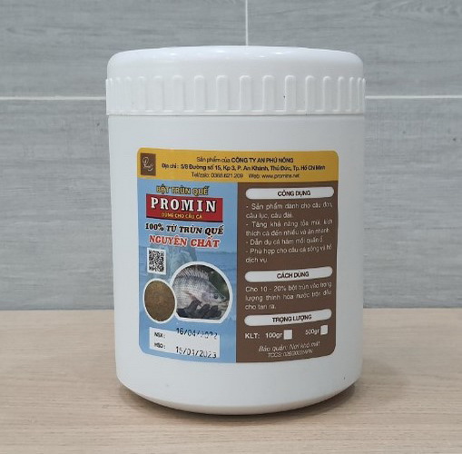 BỘT TRÙN QUẾ LÀM MỒI CÂU CÁ 500GRAM