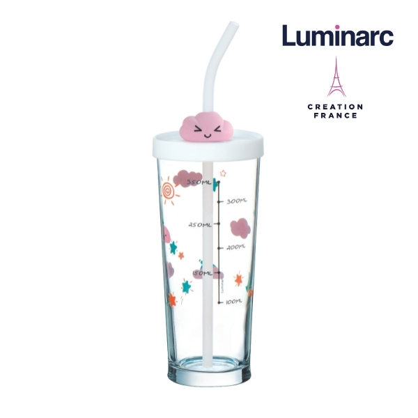 Ly thuỷ tinh đổi màu Luminarc Lille Scale Clouds 425ml - LUSCP9887