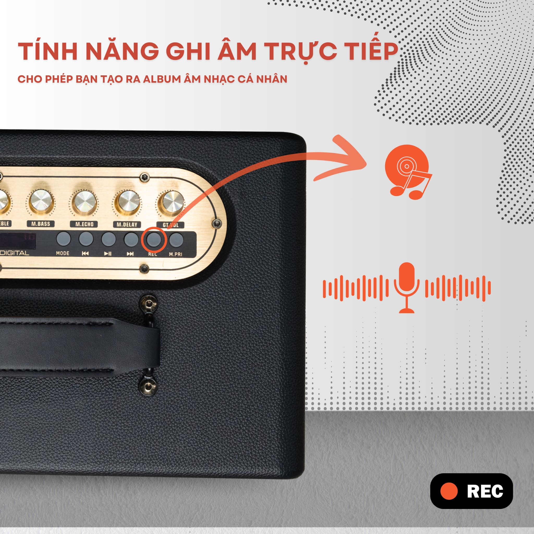 Bộ Loa Karaoke xách tay iCore S6 kèm 02 micro - Hàng Chính Hãng