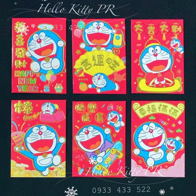 SET 6 BAO LÌ XÌ DORAEMON DOREMON