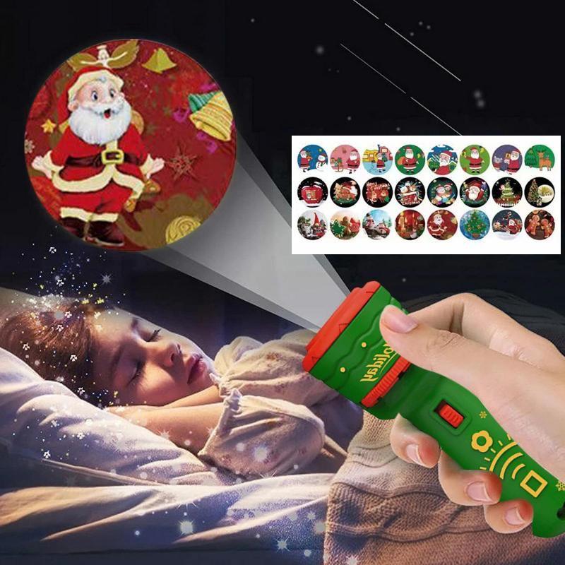 Đèn Pin 24 hình chiếu phiên bản Marry Christmas