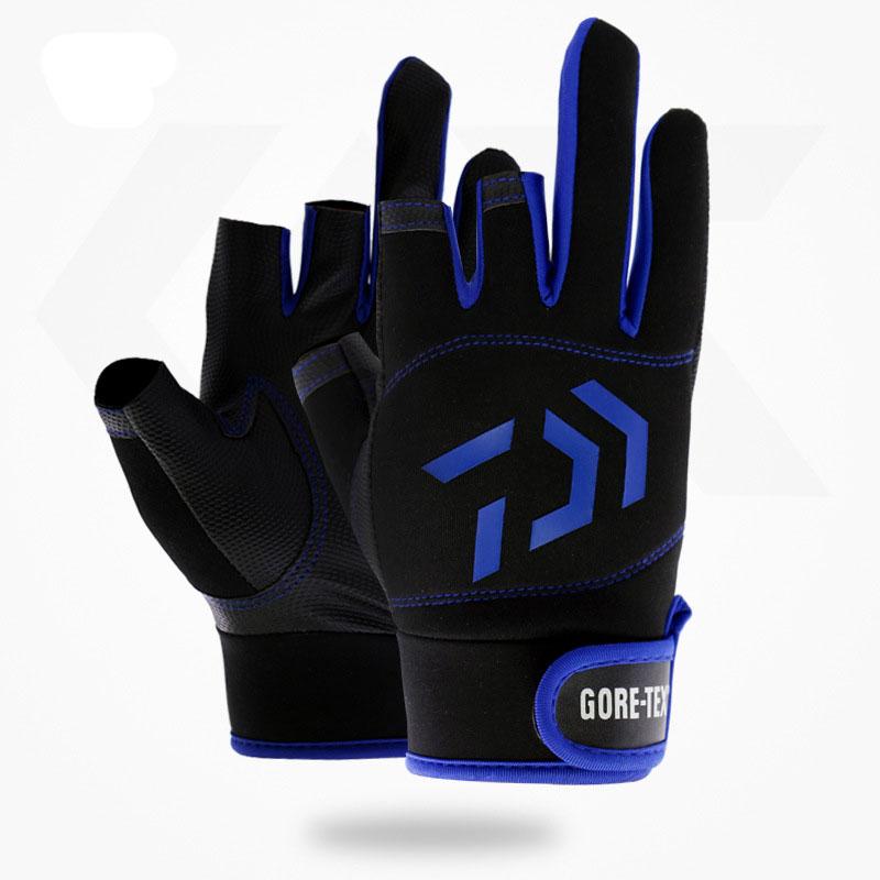 Mới Chất Lượng Cao Găng Tay Câu Cá Ngón Thể Thao Ngoài Trời DAIWA Găng Tay Câu Cá Chống Nước DAWA Luvas Para Pesca Câu Cá Găng Tay