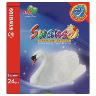 Chì Màu STABILO CL1869-24-Swans, dài (24c/hộp)