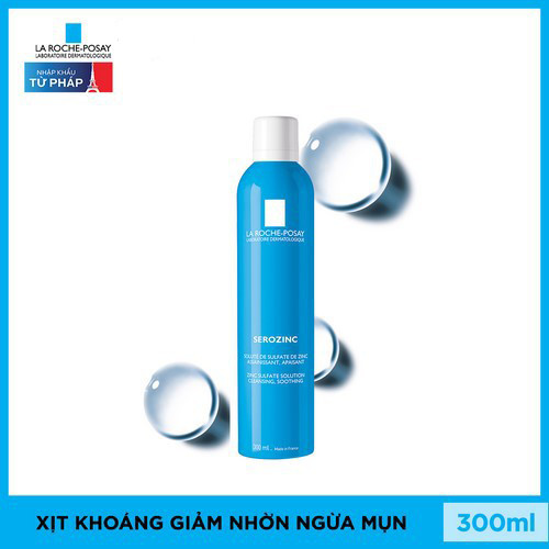 Xịt Khoáng Giúp Làm Sạch Và Dịu Da La Roche Posay Serozinc 300ml