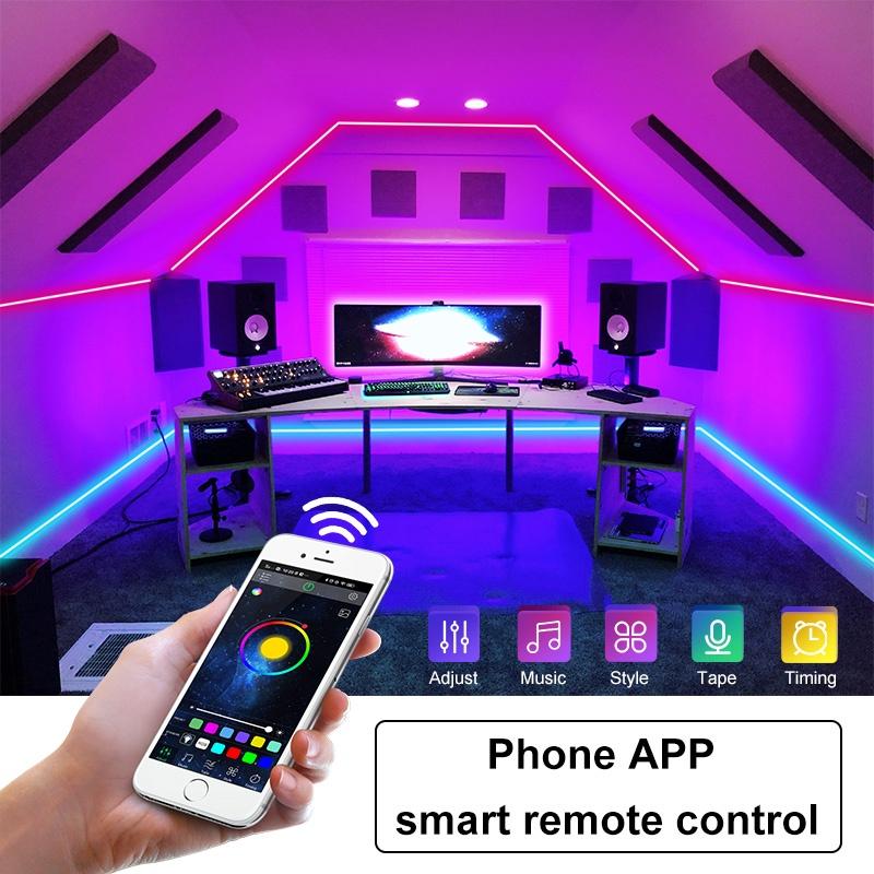Bộ điều Khiển Bluetooth Dải đèn LED,Đèn Nền LED TV,Đèn Nền Trang Trí 5V RGB 5050 / Ánh Sáng Ban đêm / Chuỗi Phát Sáng Cho Phòng Ngủ