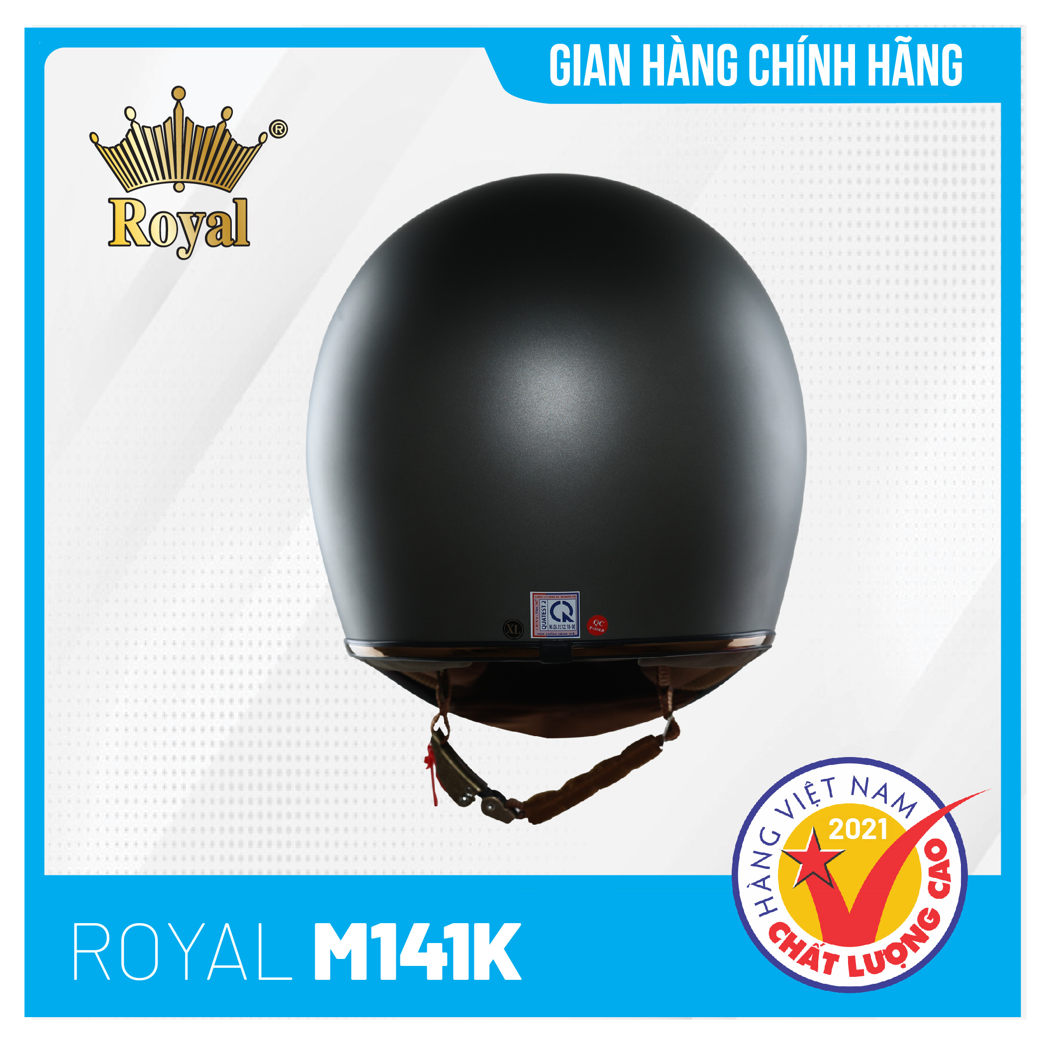 Nón bảo hiểm Fullface Royal M141K Thời Thượng, Sang Trọng