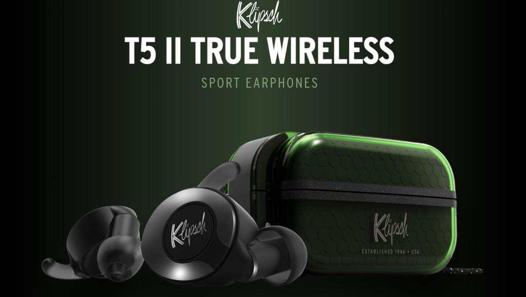 Tai nghe Klipsch T5 II True Wireless Sport - hàng chính hãng -  New seal 100%