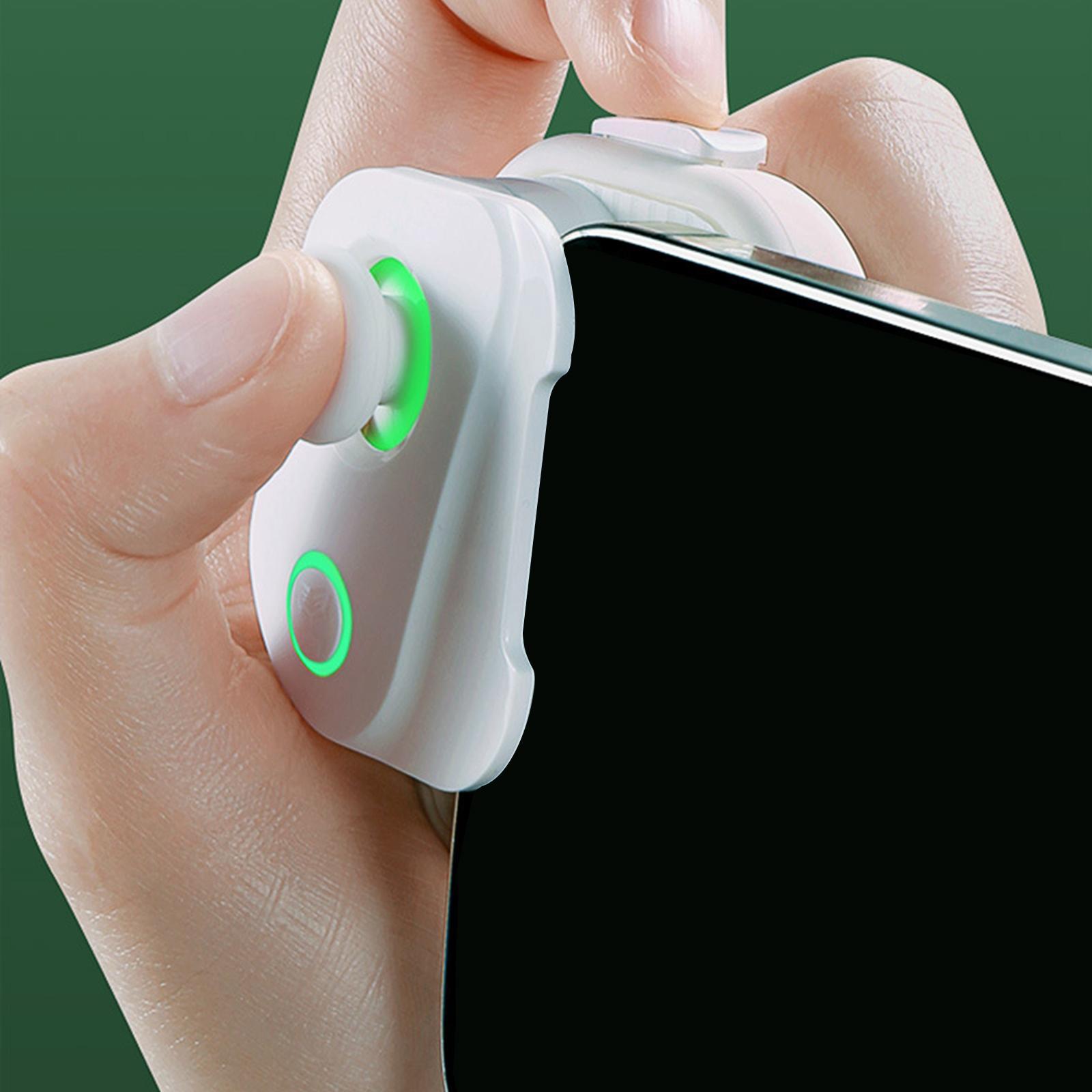 Mobile Game Controller Joystick Type C Charging Rechargeable Bluetooth 5.0 Plug and Play Gaming Auxiliary Tool Compact for Phone Tablet