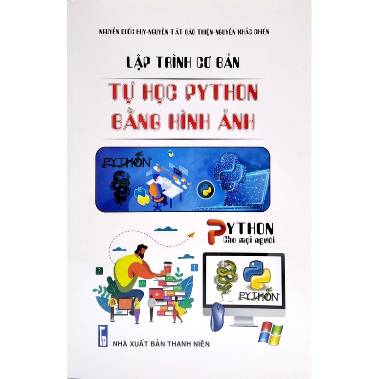 Sách - Combo 2 Cuốn: PYTHON Dành Cho Người Bắt Đầu + Lập Trình Cơ Bản - Tự Học PYTHON Bằng Hình Ảnh (STK)