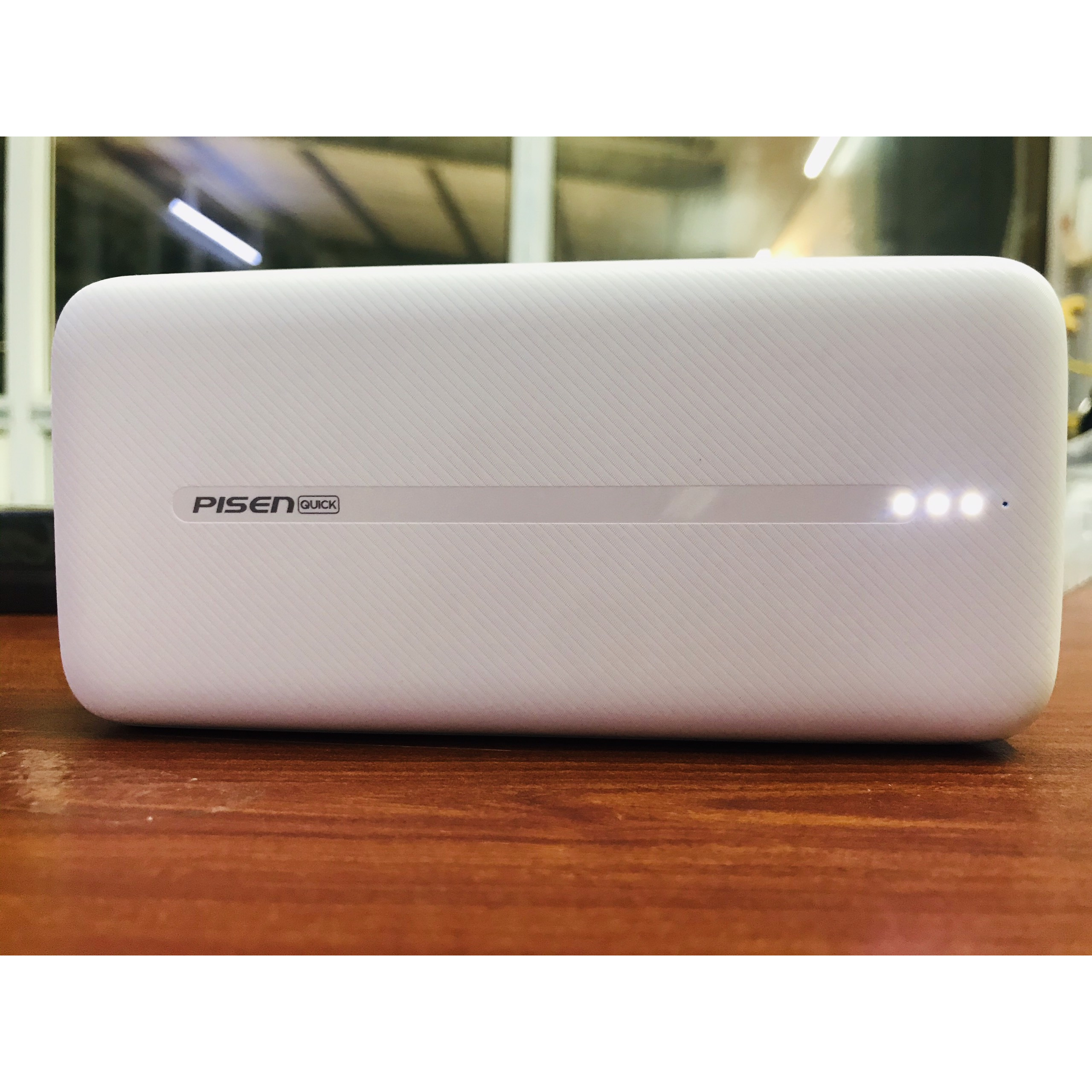 Pin sạc dự phòng Pisen Quick QP2 20000mAh (QC/PD 18W ) màu trắng_ Hàng chính hãng