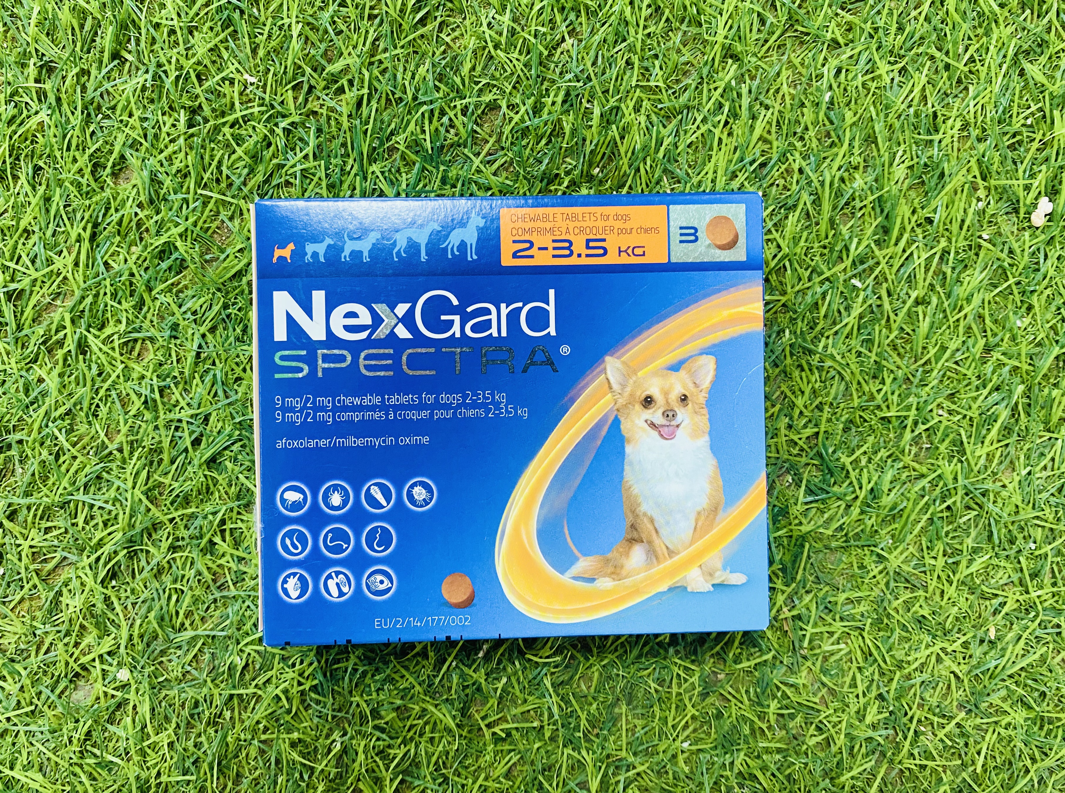 nexgard spectra cho chó( giá lẻ 1 viê.n)