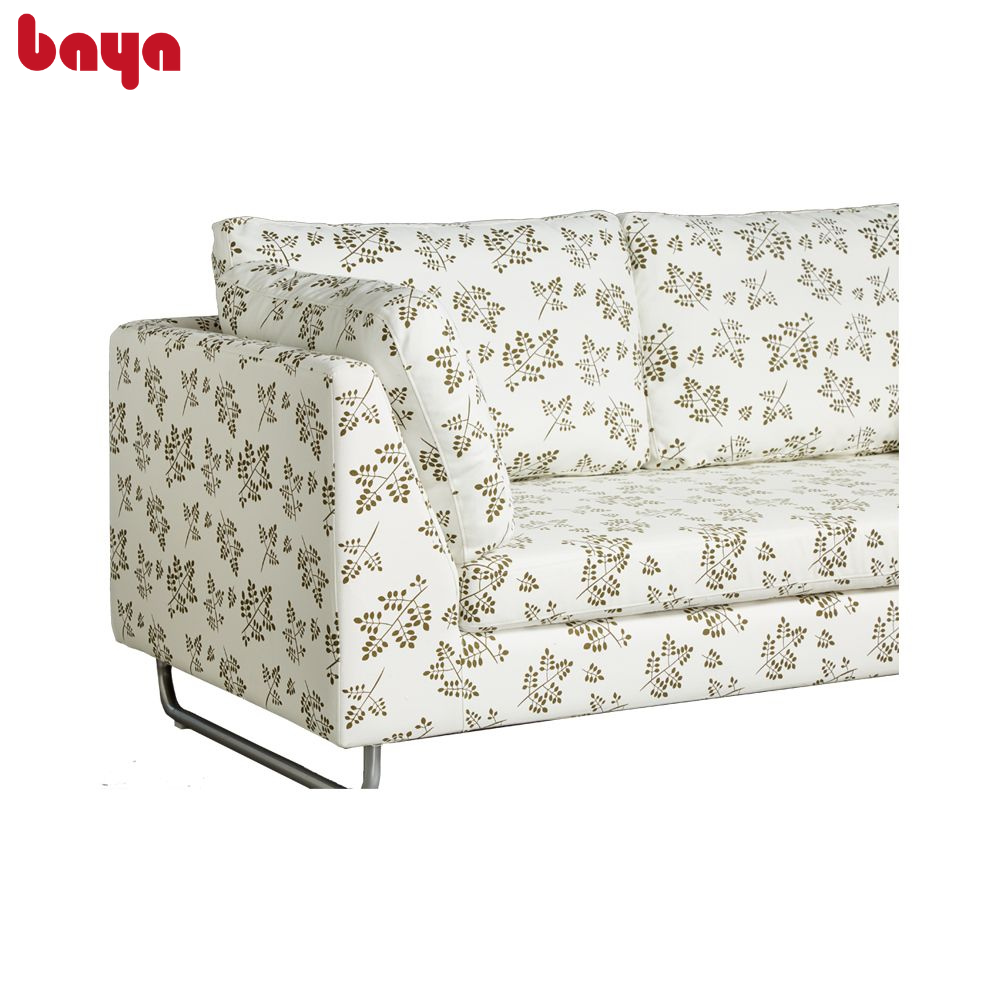 Ghế Sofa Đơn Phòng Khách BAYA BOSTON Thiết Kế Trẻ Trung Với Chân Ghế Uốn Cong Bằng Kim Loại Và Phần Đệm Ngồi Dày Dặn, Đàn Hồi Tốt 2000122