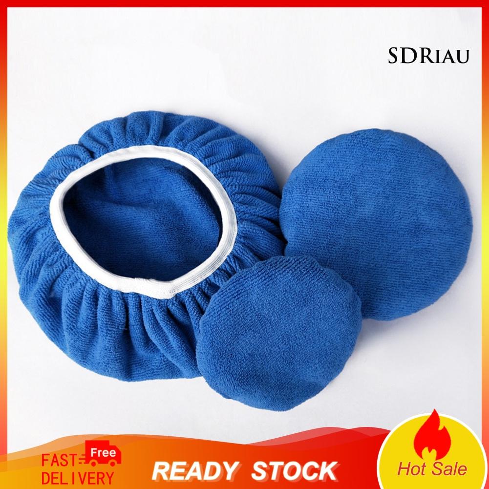 Set 2 Đệm Bọc Đầu Máy Đánh Bóng Xe Hơi Chuyên Dụng