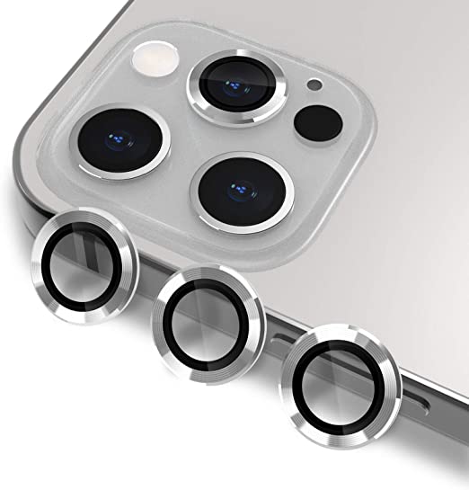 Kính Wiwu Camera Lens Guard Bảo Vệ Từng Mắt Dành Cho iPhone, Chất Liệu Viền Hợp Kim Nhôm, Chống Xước - Hàng Chính Hãng