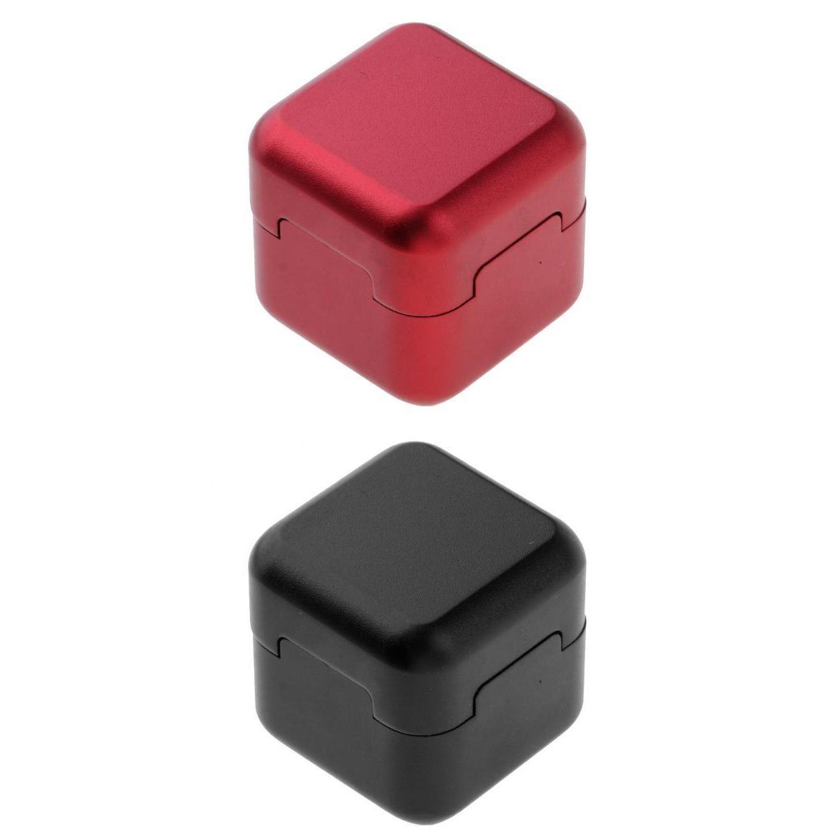 Pack of 2 Aluminum  Snooker Billiard Chalk Holder, Cue Table Accessories
