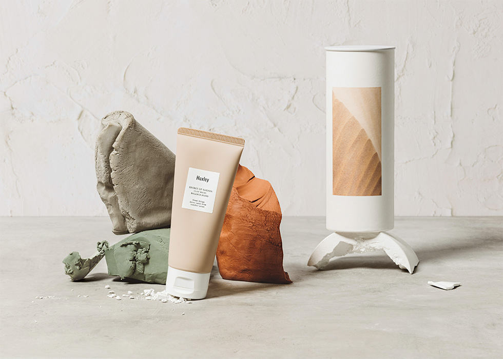 Mặt Nạ Đất Sét Làm sạch sâu, cân bằng da và thu nhỏ lỗ chân lông Huxley Clay Mask; Balance Blend 120g + Tặng Kèm 1 Băng Đô Tai Mèo