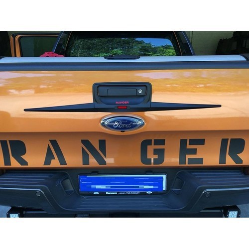 Ốp tay nắm cửa, hõm cửa, ốp đèn pha, đèn hậu, nắp xăng, tay mở cốp đen Ford Ranger 2014 - 2022- nhựa đen cao cấp
