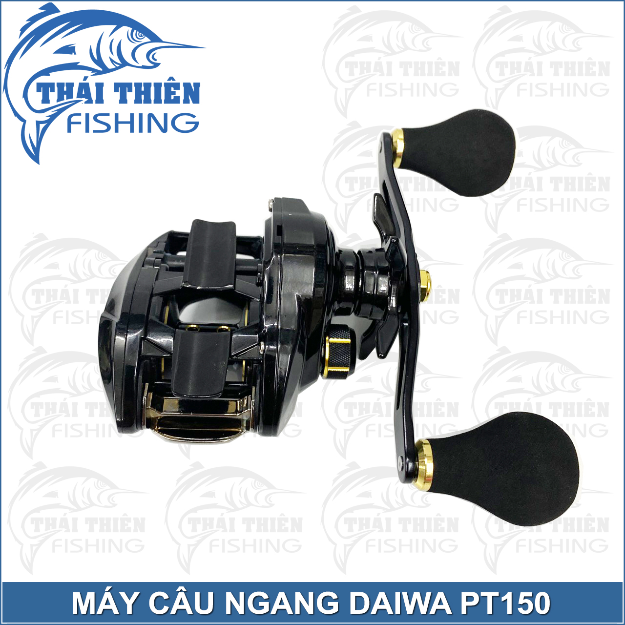 Máy Câu Ngang Daiwa PT 150 Tay Quay Trái, Phải