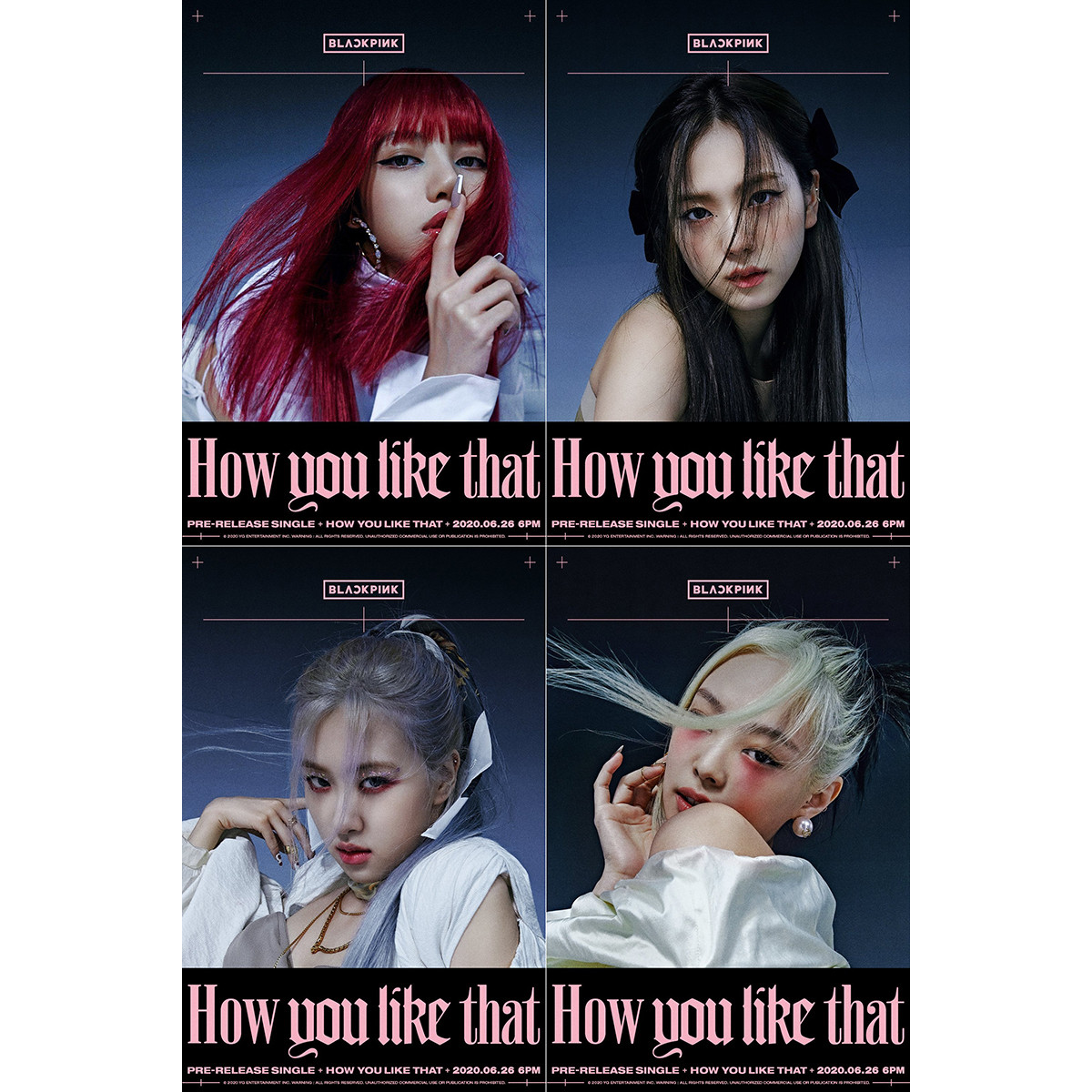 Poster BLACKPINK How You Like That