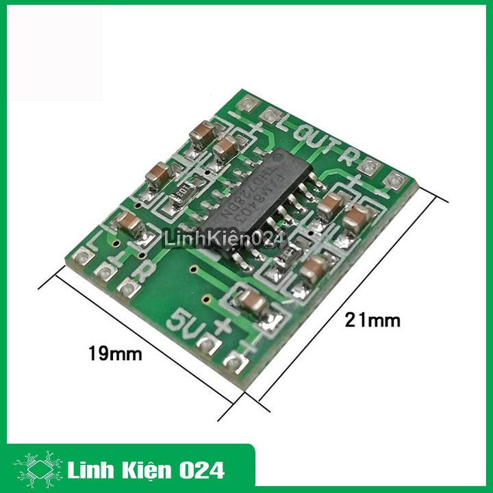 Module mạch khuếch đại âm thanh 2X3W 5V