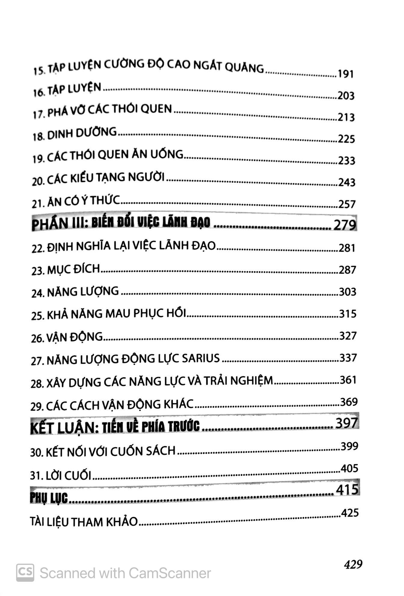 Khỏe Để Lãnh Đạo - Biến Đổi Khả Năng Lãnh Đạo Thông Qua 5 Trụ Cột Hiệu Suất