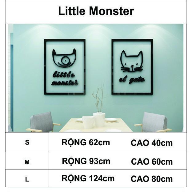 Tranh dán tường mica 3d decor khổ lớn phong cách hoạt hình trang trí mầm non, mẫu giáo, phòng cho bé