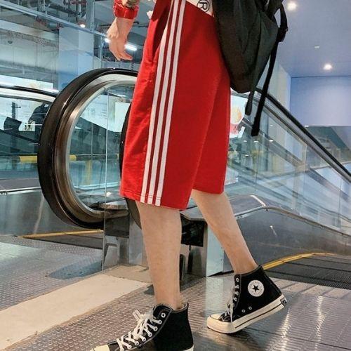 Quần Short Đùi 3 Sọc unisex TILAA FASHION thể thao basic nam nữ oversize phong cách đường phố Hàn Quốc Ulzzang QS005