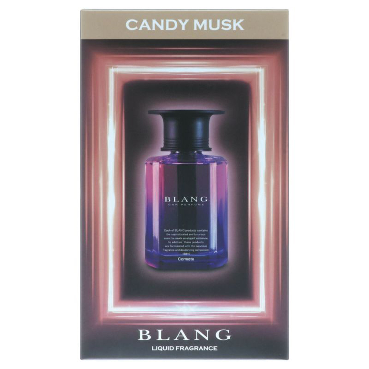 Nước Hoa Ô Tô CARMATE Blang Liquid Emotionally L2026 Candy Musk 160ml - Nhập Khẩu Chính Hãng