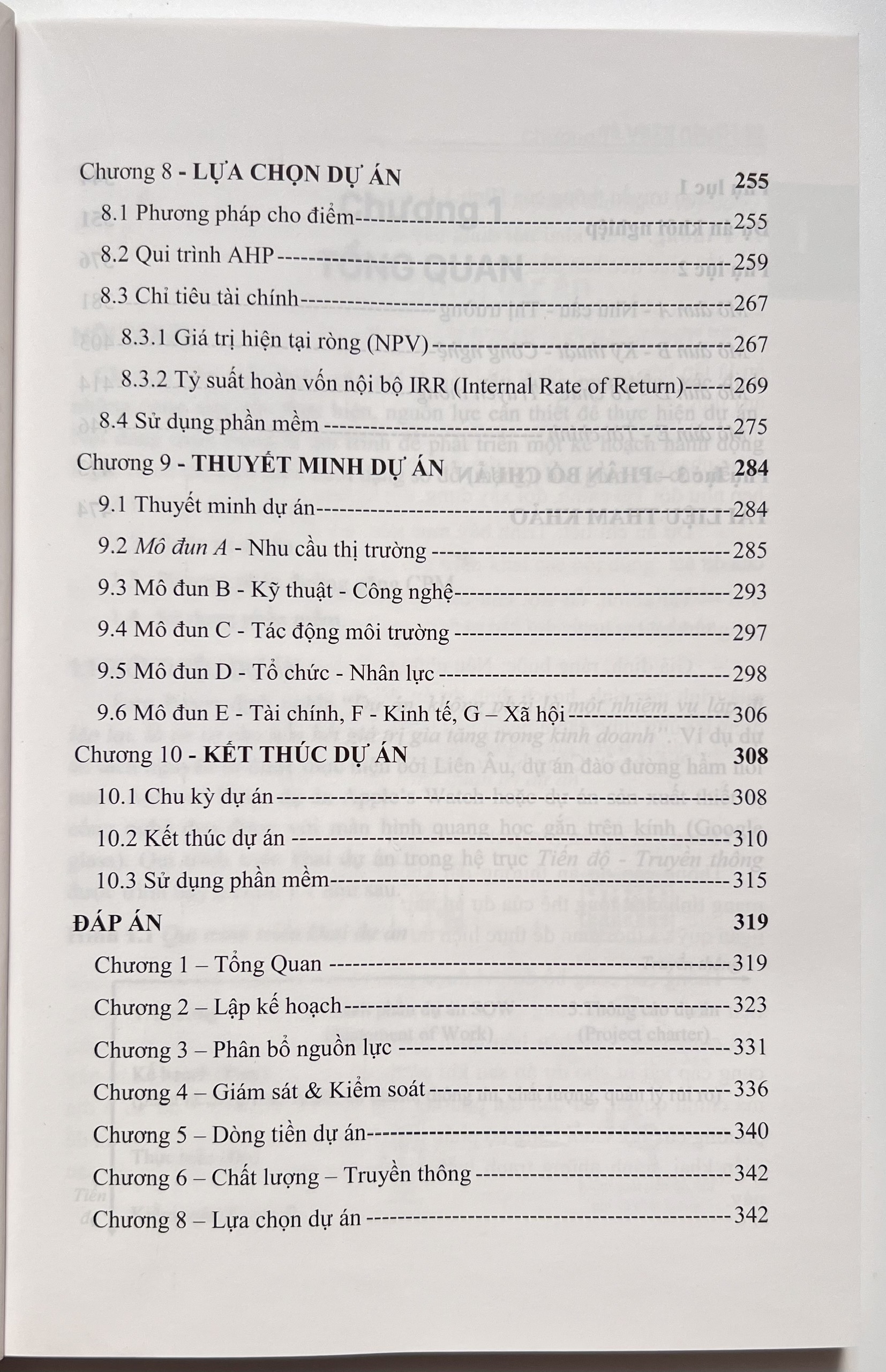 Sách - Quản Trị Dự Án