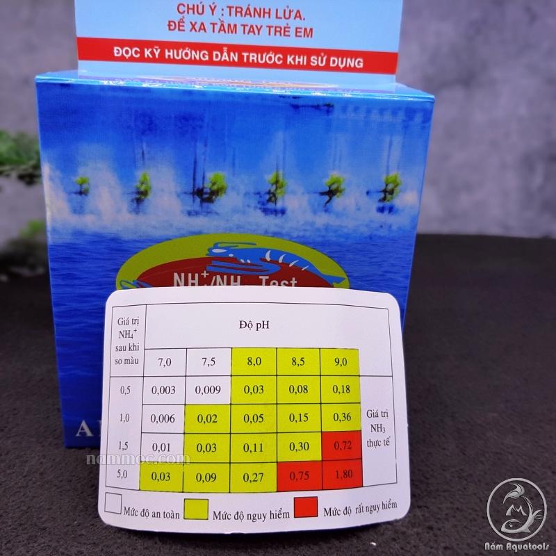 NH3/ NH4 Test Kit - Kiểm Tra Nhanh NH3, NH4 Cho Bể Thuỷ Sinh, Cá Cảnh