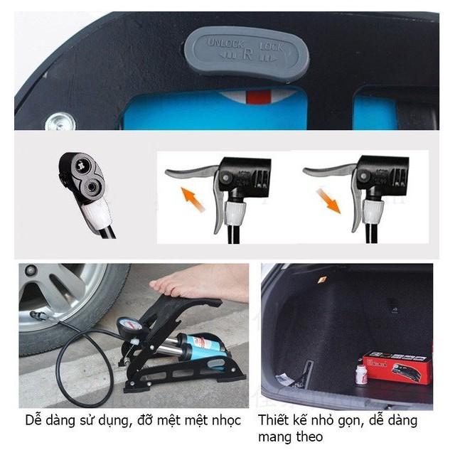 Bom đạp chân ô tô xe máy cao cấp