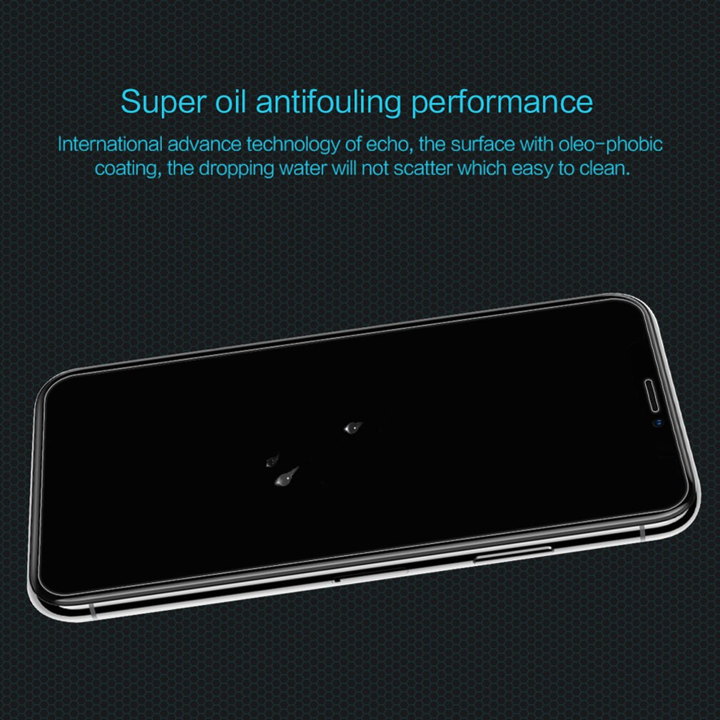 Hình ảnh Miếng dán kinh cường lực cho iPhone 11 Pro (5.8 inch) / iPhone X / Xs hiệu Nillkin (độ cứng 9H, mỏng 0.33mm, chống dầu, hạn chế vân tay) - Hàng chính hãng