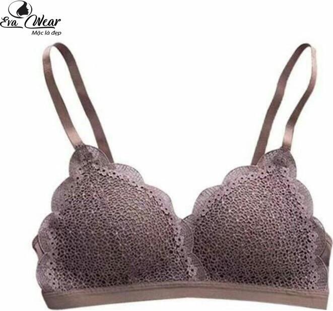 Áo Lót Ren Hoa BaBy Không Gọng Đệm Mỏng, Siêu Thông Thoáng AL33