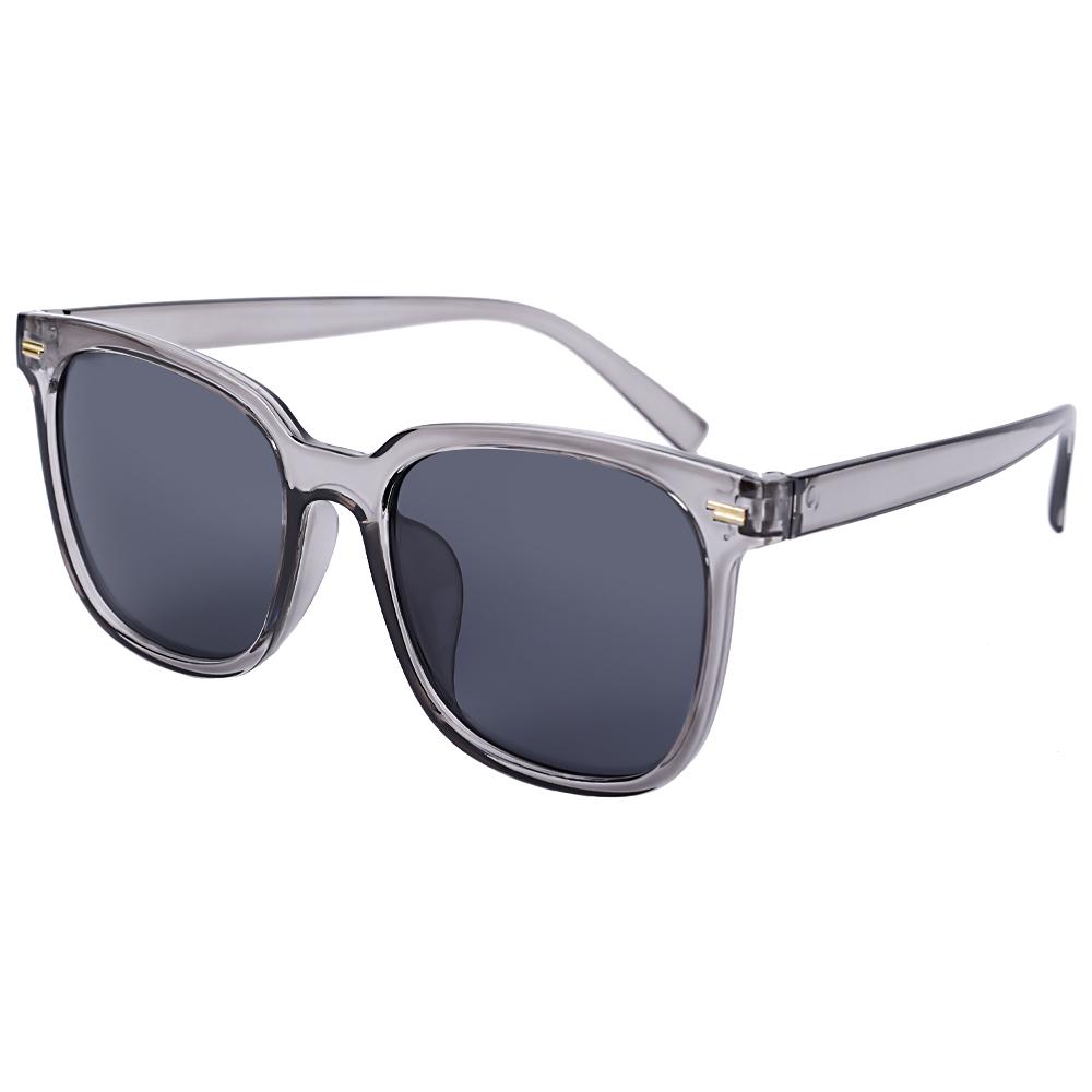 Kính Mát Nam Nữ Retro Gỗ Kính Mát Chống Tia UV Kính Mắt Fashional Vuông Kính Mát Giả Gỗ Mắt Kính Unisex Color: Champagne color