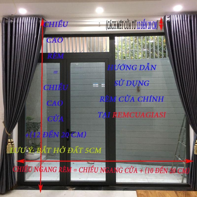Remcua đẹp chống nắng tốt,nhiều màu,kích thước