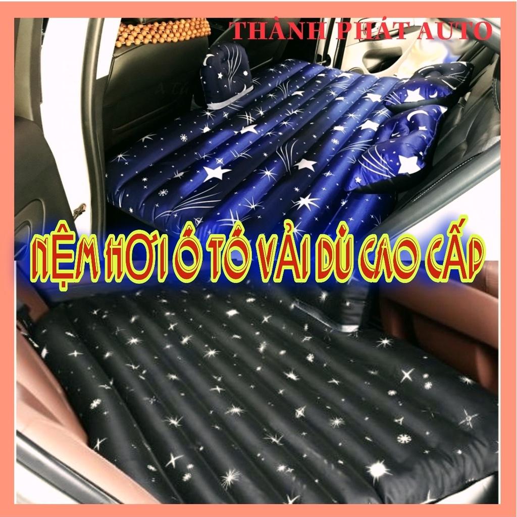 Nệm hơi đệm hơi ô tô 4 chỗ 5 chỗ 7 chỗ vải dù cao cấp hàng dày loại 1 thoáng mát đế rời tiện lợi