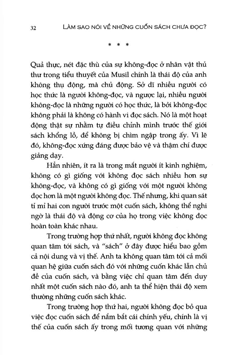 Làm Sao Nói Về Cuốn Sách Chưa Đọc